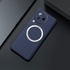 Funda Dura Plastico Rigida Carcasa Mate Twill con Mag-Safe Magnetic para Xiaomi Civi 3 5G Azul