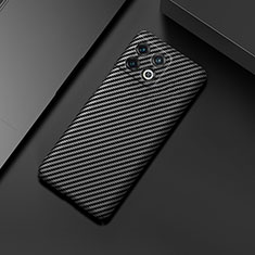 Funda Dura Plastico Rigida Carcasa Mate Twill para OnePlus 10 Pro 5G Negro