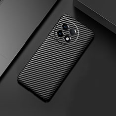 Funda Dura Plastico Rigida Carcasa Mate Twill para OnePlus 11 5G Negro