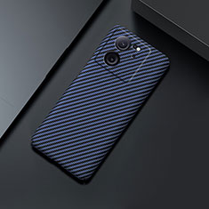 Funda Dura Plastico Rigida Carcasa Mate Twill para Xiaomi Mi 13T 5G Azul