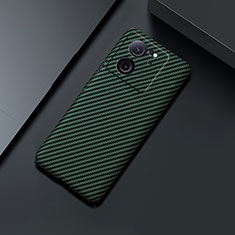 Funda Dura Plastico Rigida Carcasa Mate Twill para Xiaomi Mi 13T 5G Verde