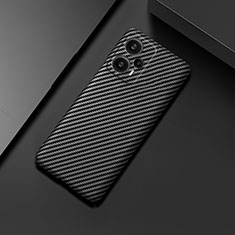 Funda Dura Plastico Rigida Carcasa Mate Twill para Xiaomi Poco F5 5G Negro