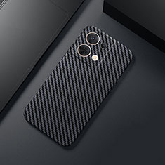 Funda Dura Plastico Rigida Carcasa Mate Twill para Xiaomi Redmi Note 13 Pro 5G Negro