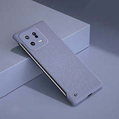 Funda Dura Plastico Rigida Carcasa Mate YD2 para Xiaomi Mi 13 5G Gris Lavanda