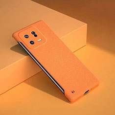 Funda Dura Plastico Rigida Carcasa Mate YD2 para Xiaomi Mi 13 5G Naranja
