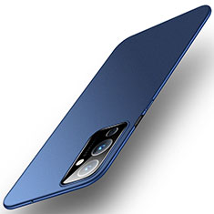 Funda Dura Plastico Rigida Carcasa Mate YK1 para OnePlus 9 5G Azul