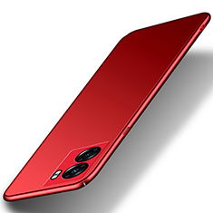 Funda Dura Plastico Rigida Carcasa Mate YK1 para Oppo A56S 5G Rojo