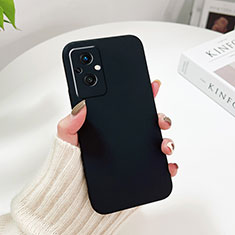 Funda Dura Plastico Rigida Carcasa Mate YK1 para Oppo Reno7 Z 5G Negro