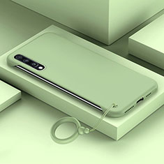 Funda Dura Plastico Rigida Carcasa Mate YK1 para Samsung Galaxy A70 Menta Verde