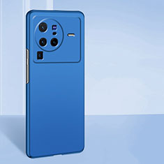Funda Dura Plastico Rigida Carcasa Mate YK1 para Vivo X80 Pro 5G Azul
