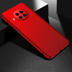Funda Dura Plastico Rigida Carcasa Mate YK1 para Xiaomi Mi 10i 5G Rojo
