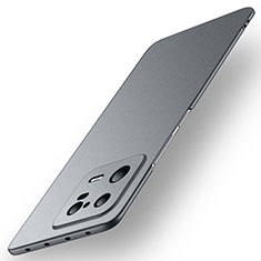 Funda Dura Plastico Rigida Carcasa Mate YK1 para Xiaomi Mi 13 Pro 5G Gris