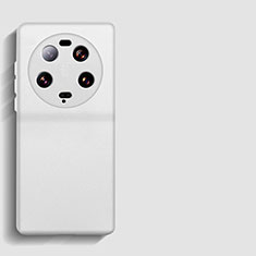 Funda Dura Plastico Rigida Carcasa Mate YK1 para Xiaomi Mi 13 Ultra 5G Blanco