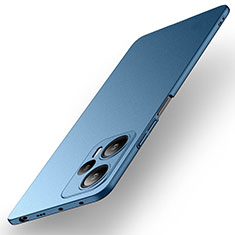 Funda Dura Plastico Rigida Carcasa Mate YK1 para Xiaomi Poco F5 5G Azul