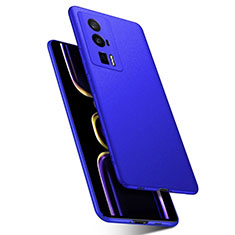 Funda Dura Plastico Rigida Carcasa Mate YK1 para Xiaomi Poco F5 Pro 5G Azul