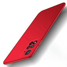 Funda Dura Plastico Rigida Carcasa Mate YK1 para Xiaomi Redmi Note 11 Pro+ Plus 5G Rojo