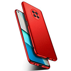 Funda Dura Plastico Rigida Carcasa Mate YK1 para Xiaomi Redmi Note 9T 5G Rojo