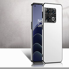 Funda Dura Plastico Rigida Carcasa Mate YK2 para OnePlus 10 Pro 5G Blanco