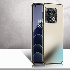 Funda Dura Plastico Rigida Carcasa Mate YK2 para OnePlus 10 Pro 5G Oro