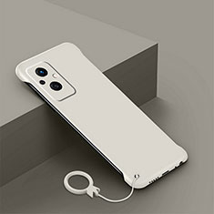 Funda Dura Plastico Rigida Carcasa Mate YK2 para Oppo Reno8 Z 5G Blanco