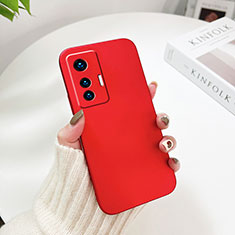 Funda Dura Plastico Rigida Carcasa Mate YK2 para Vivo X70 5G Rojo