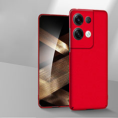 Funda Dura Plastico Rigida Carcasa Mate YK2 para Xiaomi Redmi Note 13 5G Rojo