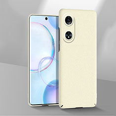 Funda Dura Plastico Rigida Carcasa Mate YK3 para Oppo A78 5G Blanco