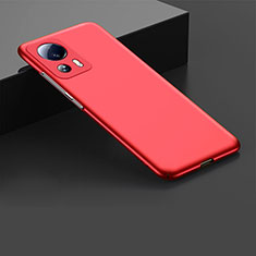 Funda Dura Plastico Rigida Carcasa Mate YK3 para Xiaomi Mi 12 Lite NE 5G Rojo