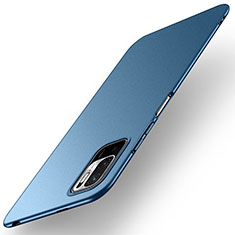 Funda Dura Plastico Rigida Carcasa Mate YK3 para Xiaomi Redmi Note 10T 5G Azul