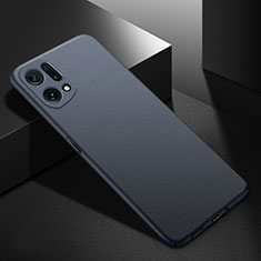 Funda Dura Plastico Rigida Carcasa Mate YK4 para Oppo Find X5 Pro 5G Gris