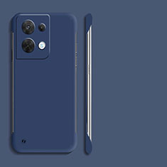 Funda Dura Plastico Rigida Carcasa Mate YK4 para Oppo Reno8 Pro+ Plus 5G Azul