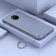 Funda Dura Plastico Rigida Carcasa Mate YK4 para Xiaomi Mi 10i 5G Gris Lavanda