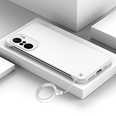 Funda Dura Plastico Rigida Carcasa Mate YK4 para Xiaomi Mi 11X Pro 5G Blanco