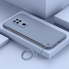 Funda Dura Plastico Rigida Carcasa Mate YK4 para Xiaomi Redmi 10X 4G Gris Lavanda