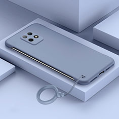 Funda Dura Plastico Rigida Carcasa Mate YK4 para Xiaomi Redmi 10X Pro 5G Gris Lavanda