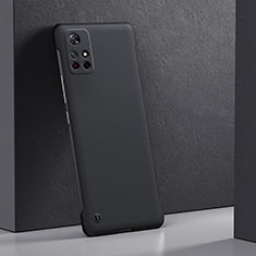 Funda Dura Plastico Rigida Carcasa Mate YK4 para Xiaomi Redmi Note 11 Pro+ Plus 5G Negro