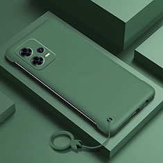 Funda Dura Plastico Rigida Carcasa Mate YK4 para Xiaomi Redmi Note 12 5G Verde Noche