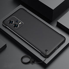 Funda Dura Plastico Rigida Carcasa Mate YK4 para Xiaomi Redmi Note 12 Explorer Negro