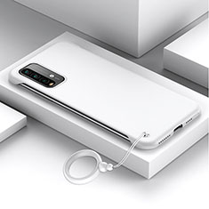 Funda Dura Plastico Rigida Carcasa Mate YK4 para Xiaomi Redmi Note 9 4G Blanco