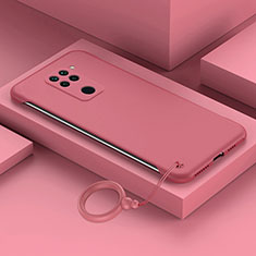 Funda Dura Plastico Rigida Carcasa Mate YK4 para Xiaomi Redmi Note 9 Rojo