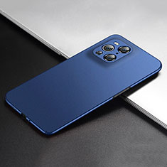 Funda Dura Plastico Rigida Carcasa Mate YK5 para Oppo Find X3 Pro 5G Azul