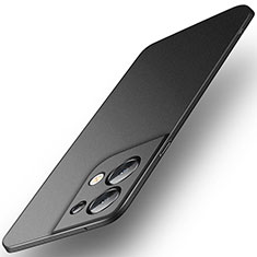 Funda Dura Plastico Rigida Carcasa Mate YK5 para Oppo Reno9 Pro 5G Negro