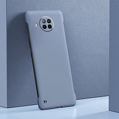 Funda Dura Plastico Rigida Carcasa Mate YK5 para Xiaomi Mi 10i 5G Gris Lavanda
