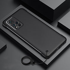 Funda Dura Plastico Rigida Carcasa Mate YK5 para Xiaomi Mi 11i 5G (2022) Negro