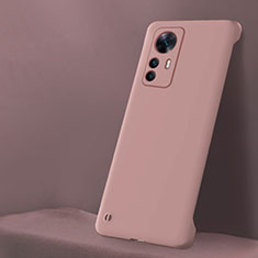Funda Dura Plastico Rigida Carcasa Mate YK5 para Xiaomi Mi 12T 5G Rosa