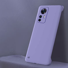 Funda Dura Plastico Rigida Carcasa Mate YK5 para Xiaomi Mi 12T Pro 5G Morado