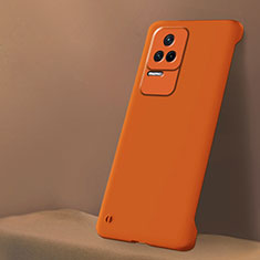 Funda Dura Plastico Rigida Carcasa Mate YK5 para Xiaomi Poco F4 5G Naranja