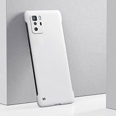 Funda Dura Plastico Rigida Carcasa Mate YK5 para Xiaomi Poco X3 GT 5G Blanco