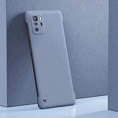 Funda Dura Plastico Rigida Carcasa Mate YK5 para Xiaomi Poco X3 GT 5G Gris Lavanda