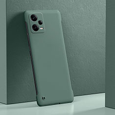 Funda Dura Plastico Rigida Carcasa Mate YK5 para Xiaomi Redmi Note 12 Explorer Verde